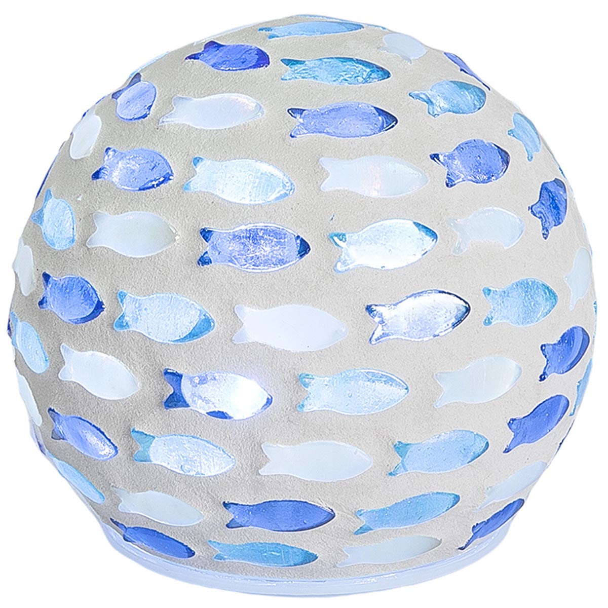 Fish Mosaic LED Ball - Small