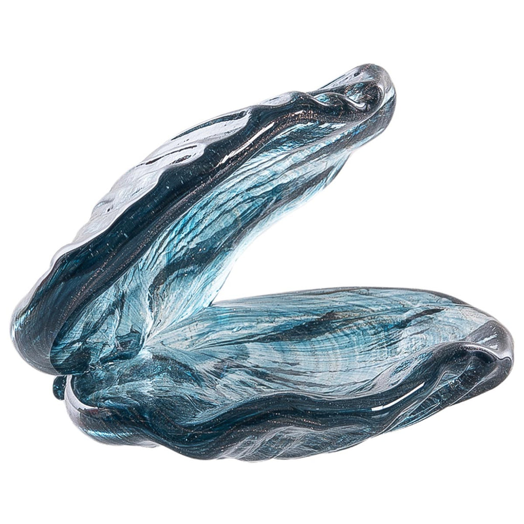 Glass Clamshell - Swirl