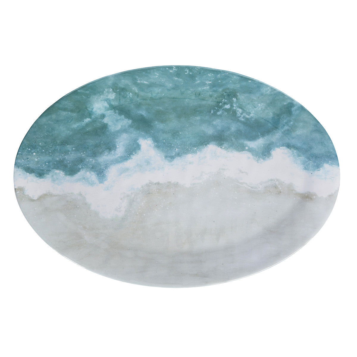 Shoreline Waves Serving Platter