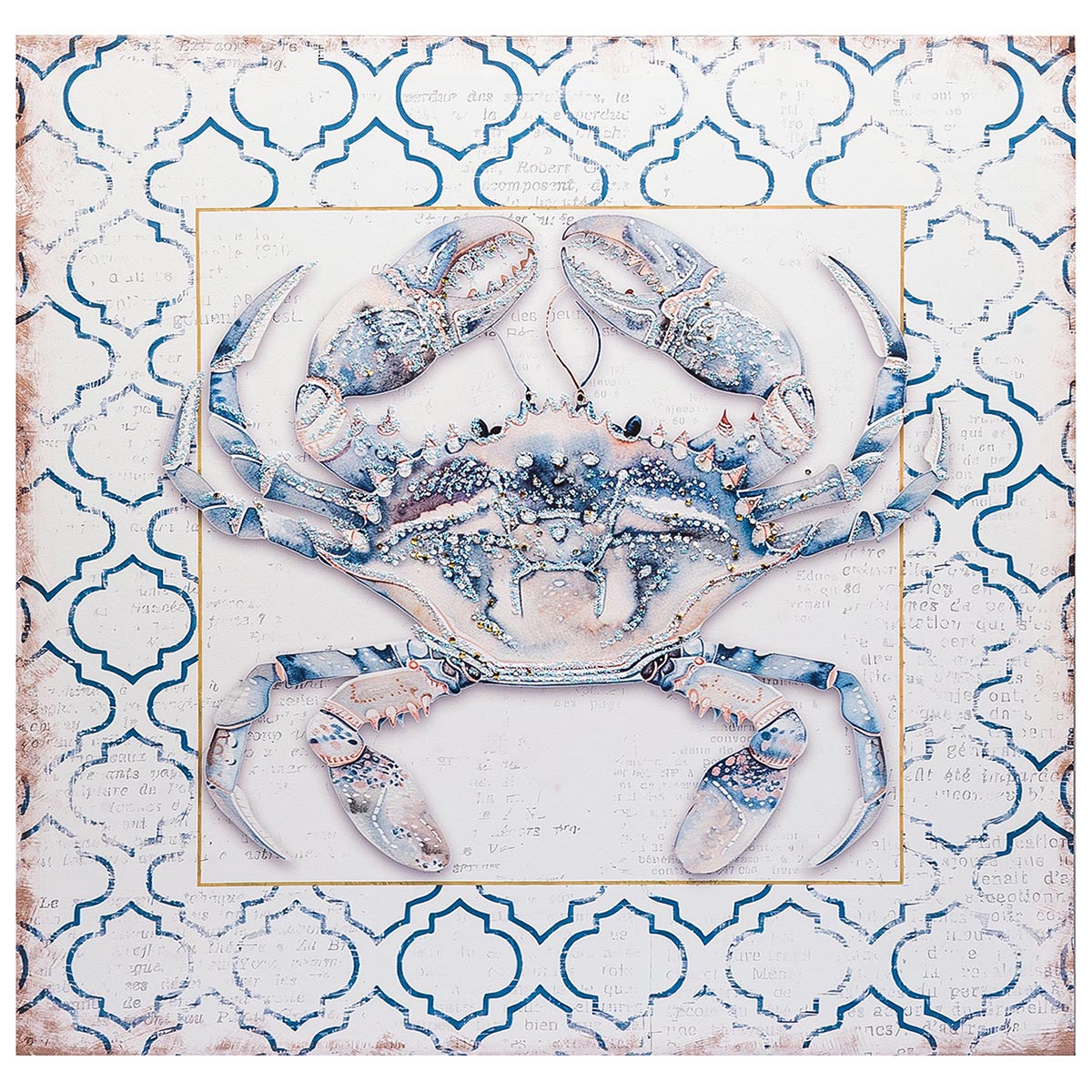 Persian Seas Wall Art - Crab