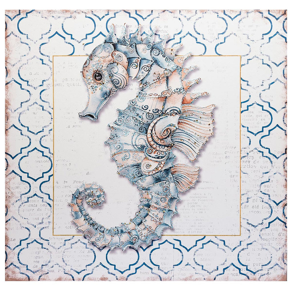 Persian Seas Wall Art - Seahorse