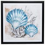 Coral Garden Scallops Wall Art