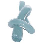 Blue Knot Glass Figurine