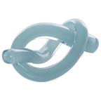 Blue Knot Glass Figurine