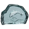 Coastal Etched Glass Figurine - Dolphin