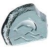 Coastal Etched Glass Figurine - Dolphin