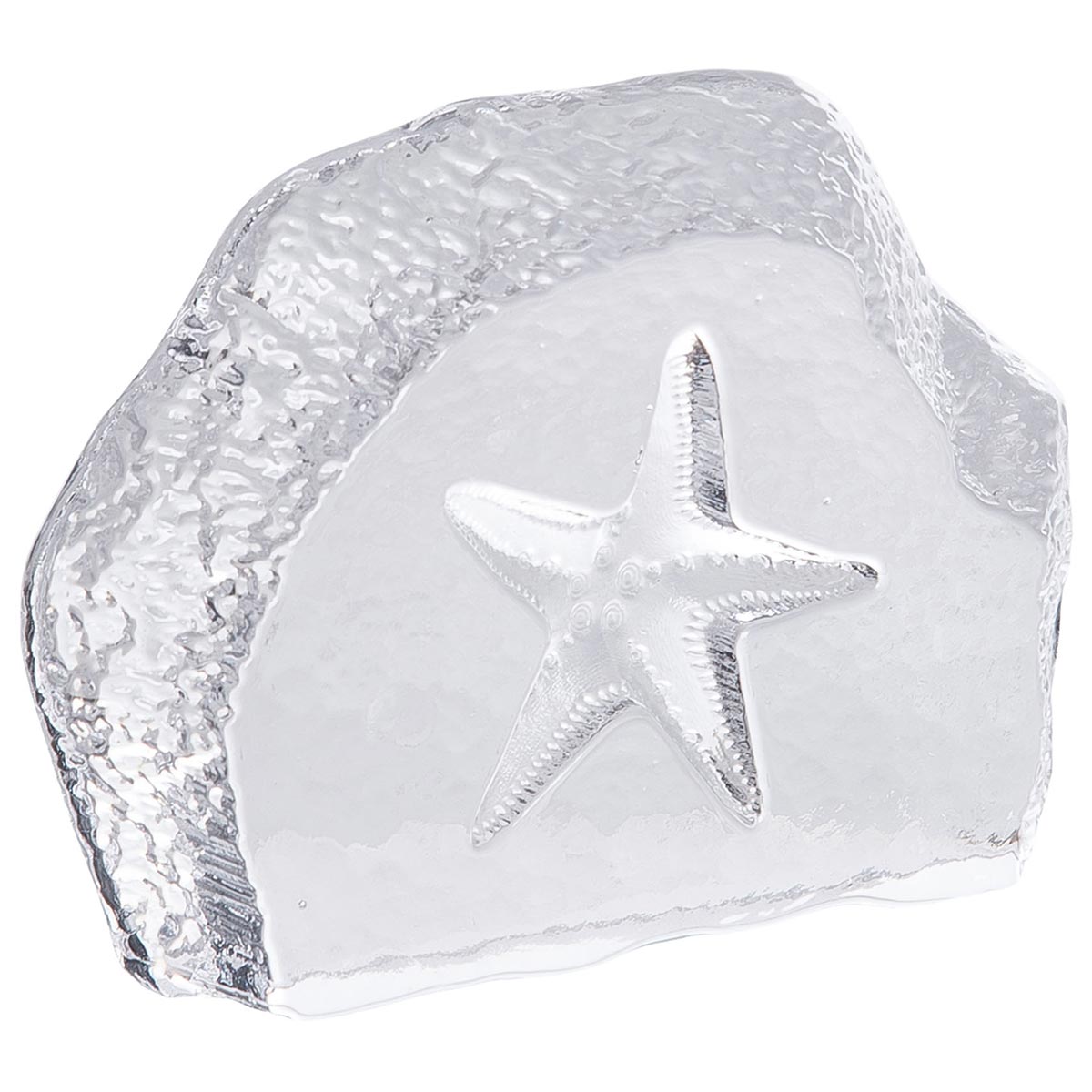 Coastal Etched Glass Figurine - Starfish