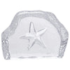 Coastal Etched Glass Figurine - Starfish