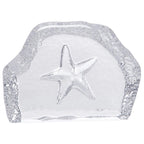 Coastal Etched Glass Figurine - Starfish