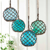 Large Glass Buoy Decorative Sphere - Sky Blue - OVERSTOCK