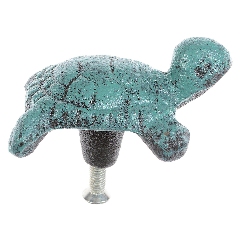 Blue Sea Turtle Cabinet Knob - SALE