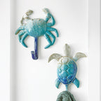Sea Turtle Ceramic Wall Hook
