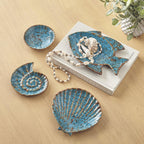Ceramic Nautilus Shell Plate