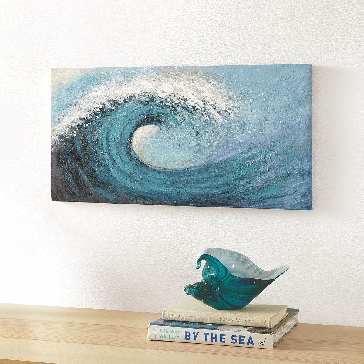 Blue Wave Canvas Wall Art