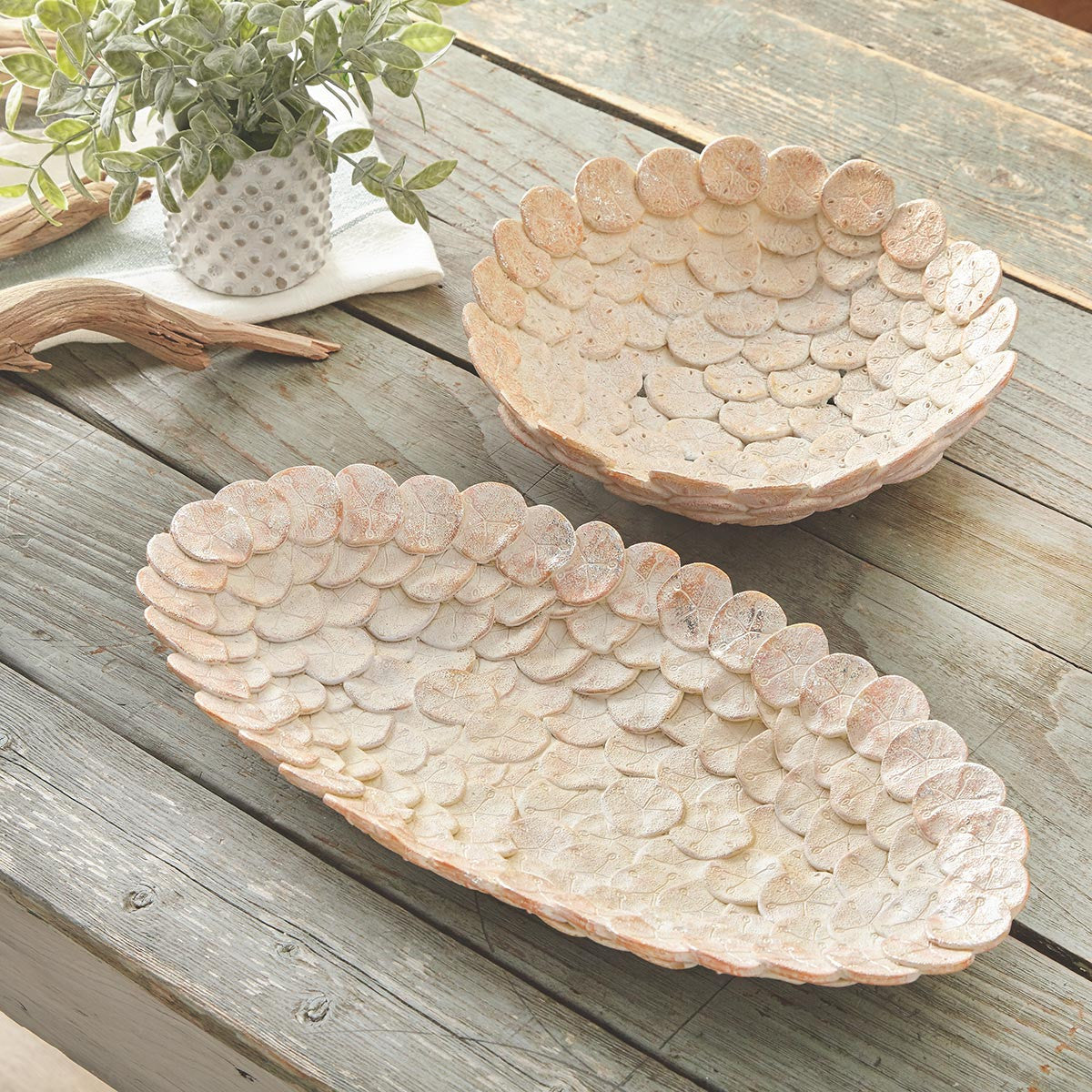 Sand Dollar Elegance Plate - Large