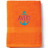 Nautical Anchor Personalized Beach Towel