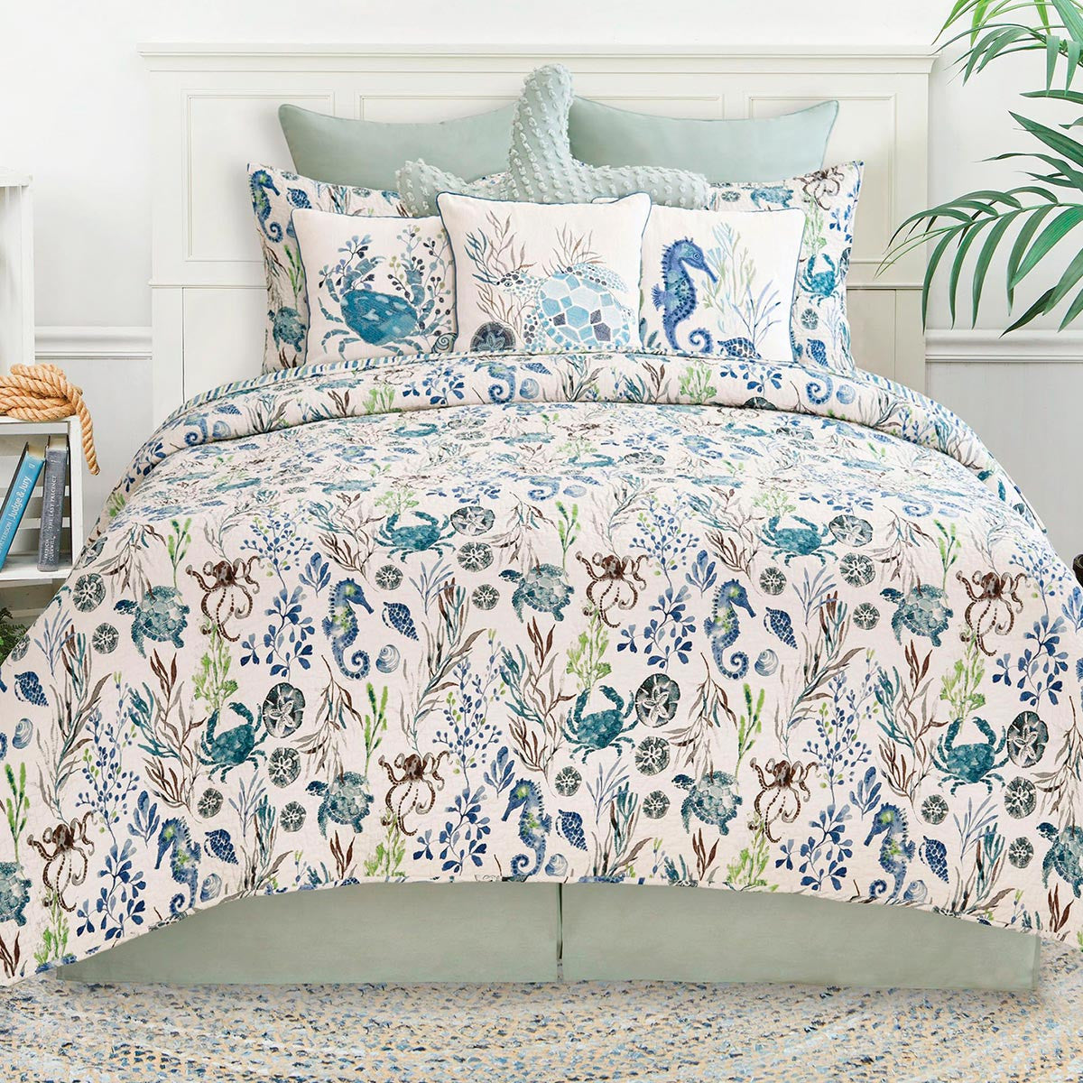 Sea Garden Quilt Bedding Collection