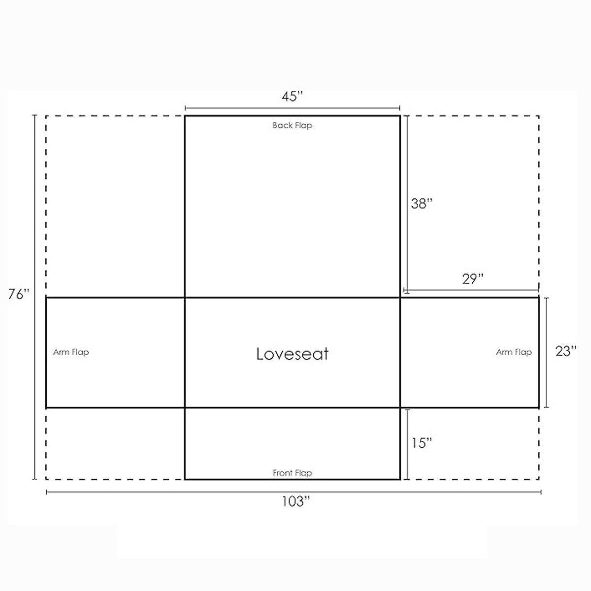 Honolua Bay Loveseat Protector - OVERSTOCK