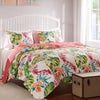Tropical Flora Quilt Bed Set - Twin - OVERSTOCK