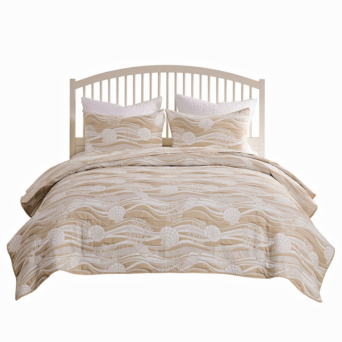 Ocean Drift Sand Quilt Bed Set - King/Cal. King