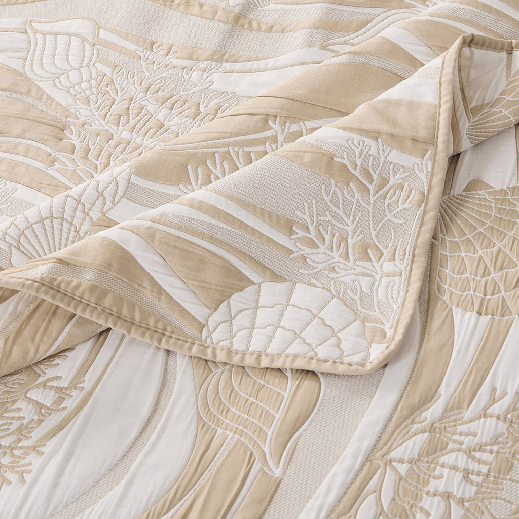 Ocean Drift Sand Quilt Bed Set - Full/Queen
