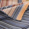 Sandy Beach Stripe 3-Piece Quilt Bed Set - King