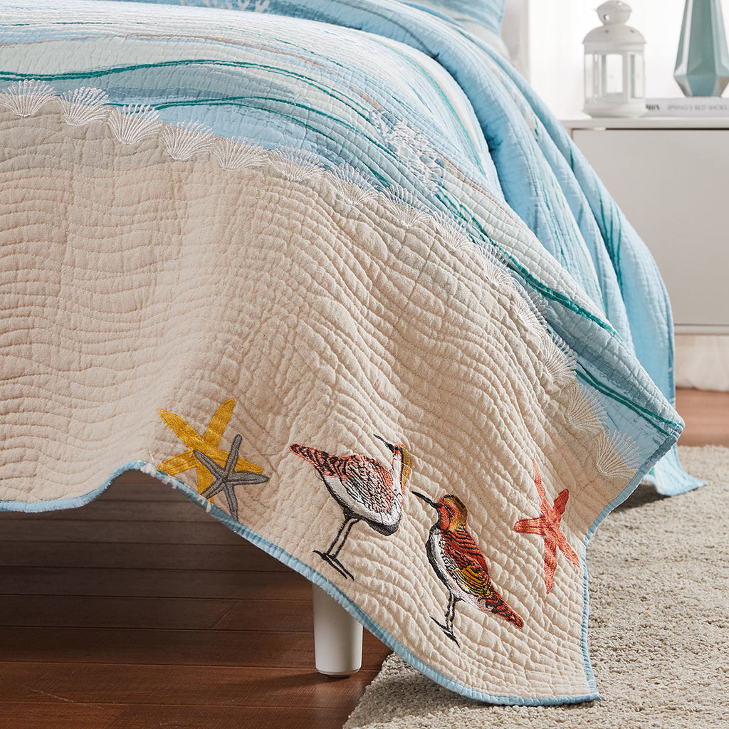 Honolua Bay Quilt Bed Set - Twin