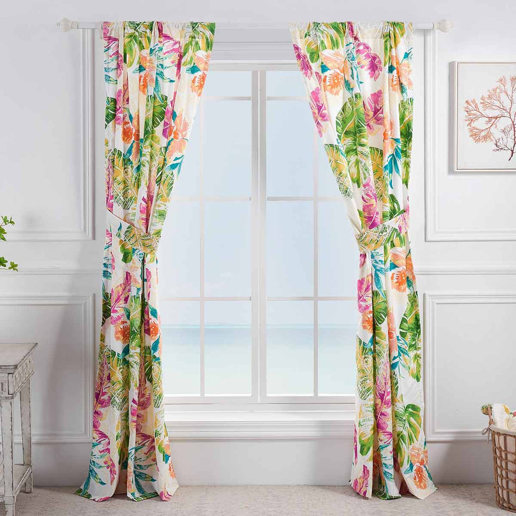 Tropical Flora Drapes