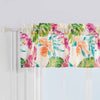 Tropical Flora Valance