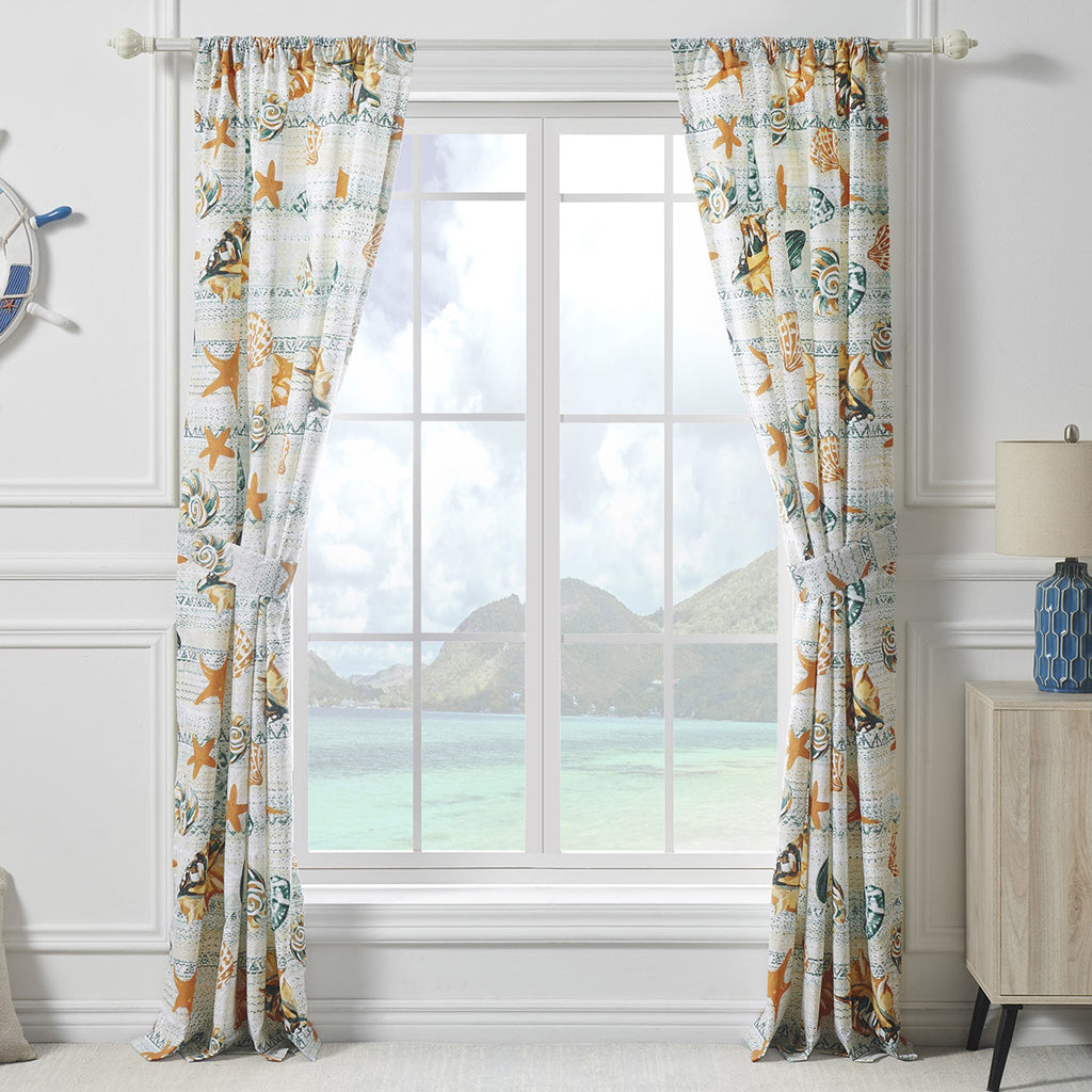 Jade Beach Drapes