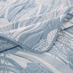 Ocean Drift Blue Quilt Bed Set - Twin