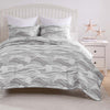 Ocean Drift Gray Quilt Bed Set - King