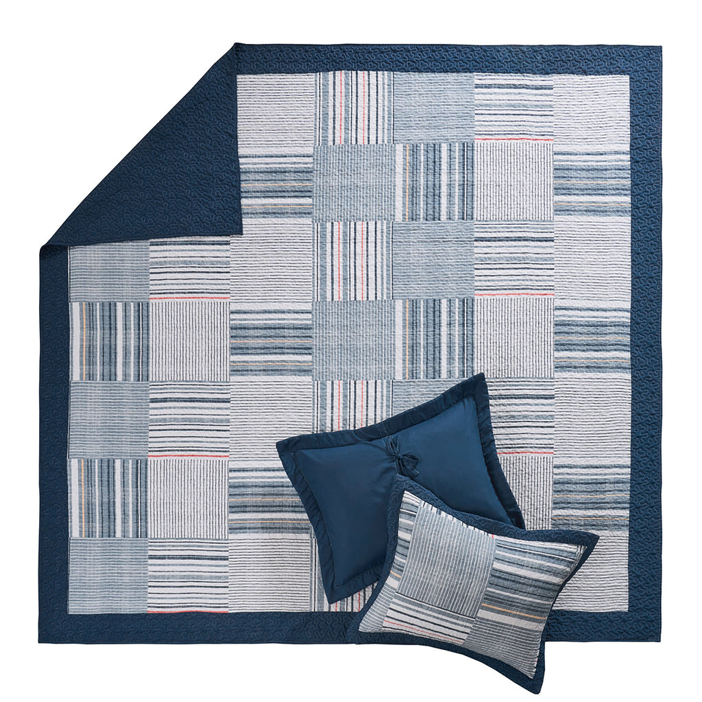 Nautical Code Quilt Bedding Collection