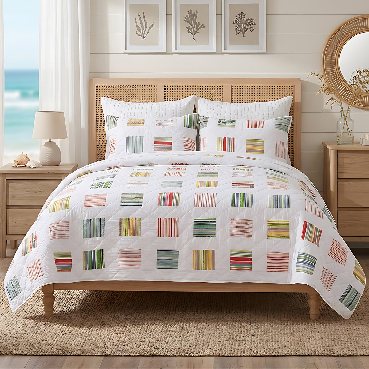 Mariner's Mark Quilt Bedding Collection