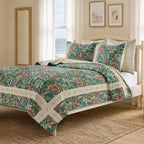 Vintage Palm Grove Quilt  Quilt - King/Cal King