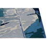 Blue Blur Rug - 6 Ft. Round