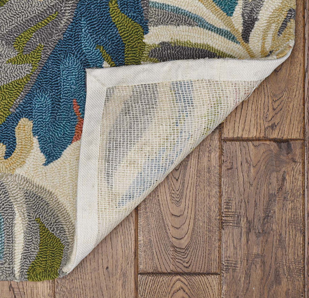 Palm Vibrance Indoor/Outdoor Rug - 8 Ft. Round
