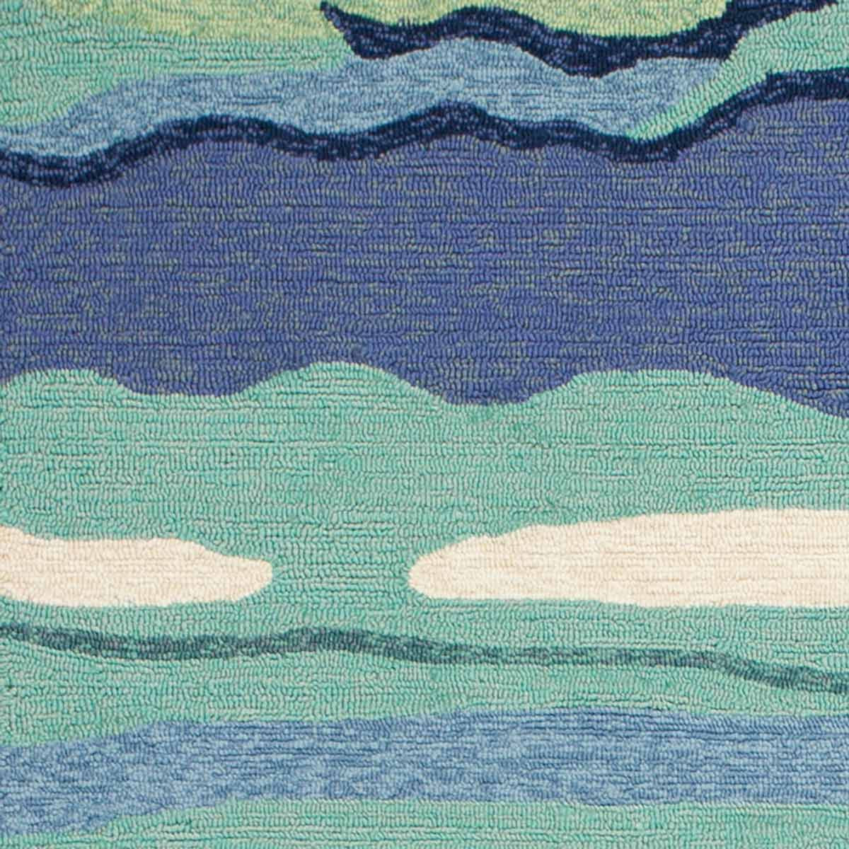 Rippling Waves Indoor/Outdoor Rug - 2 x 3