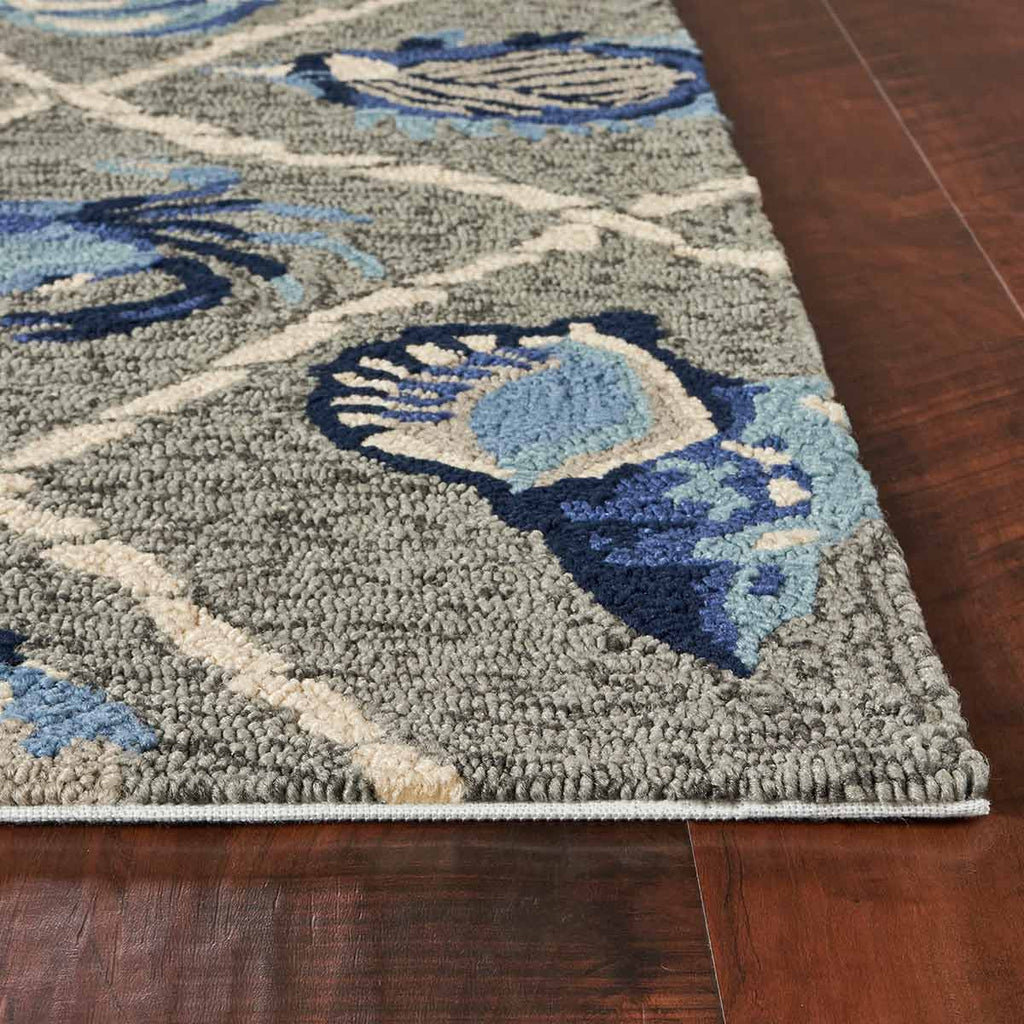Harbor Gray Seaside Indoor/Outdoor Rug - 8 x 10 - OUT OF STOCK UNTIL 08/26/2026