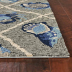 Harbor Gray Seaside Indoor/Outdoor Rug - 8 x 10 - OUT OF STOCK UNTIL 08/26/2026