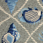 Harbor Gray Seaside Indoor/Outdoor Rug - 8 x 10 - OUT OF STOCK UNTIL 08/26/2026