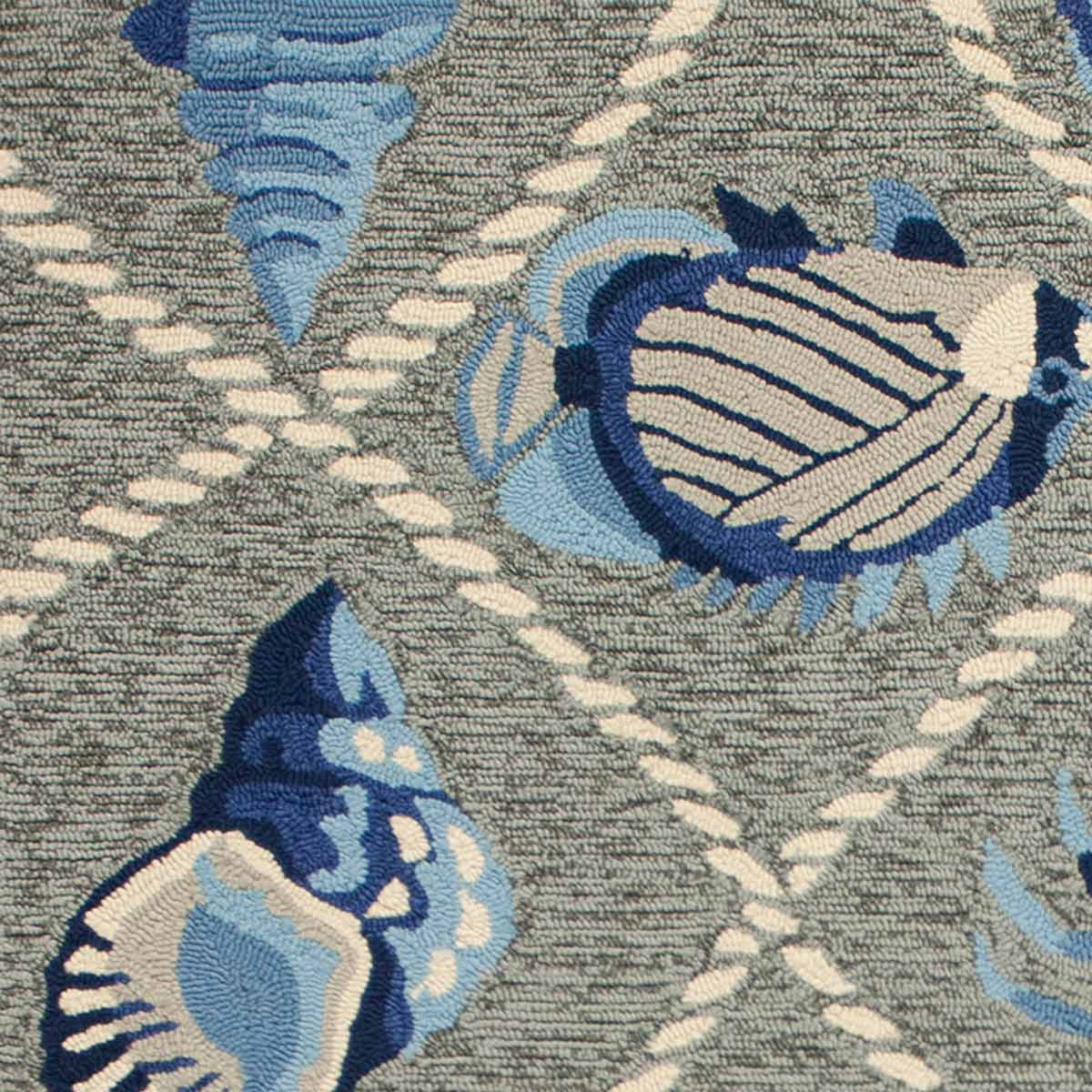 Harbor Gray Seaside Indoor/Outdoor Rug - 8 x 10 - OUT OF STOCK UNTIL 08/26/2026
