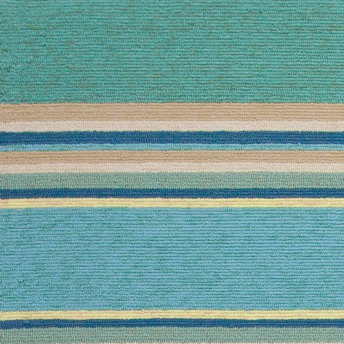 Bayside Stripes Indoor/Outdoor Rug - 8 Ft. Round