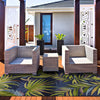 Dreamland Blue Indoor/Outdoor Rug - 2 x 3