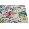Floral Hibiscus Ecru Indoor/Outdoor Rug - 2 x 3 - OUT OF STOCK UNTIL 07/24/2026