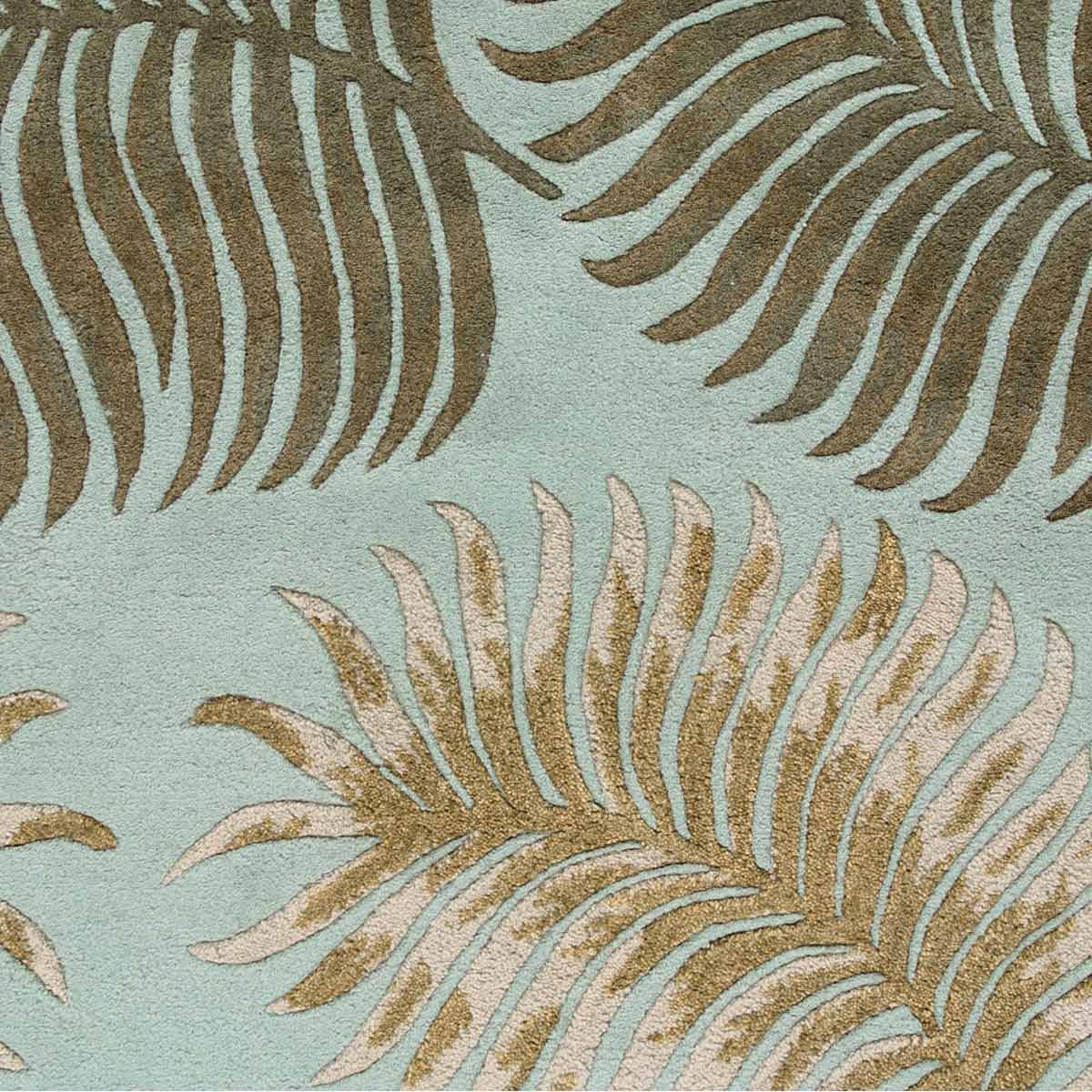 Havana Aqua Fern View Rug - 8 x 11 - OUT OF STOCK UNTIL 07/14/2026