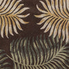 Havana Espresso Fern View Rug - 5 x 8