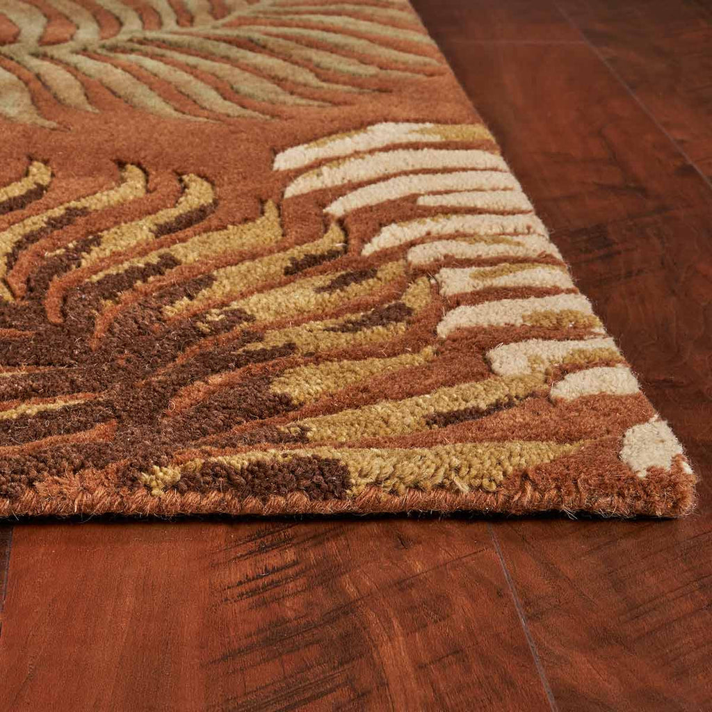 Havana Rust Fern View Rug - 2 x 8 - OUT OF STOCK UNTIL 07/14/2026