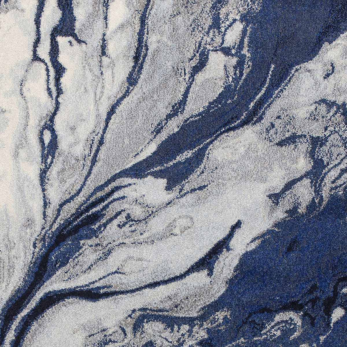 Impressions Blue Rug - 8 x 11