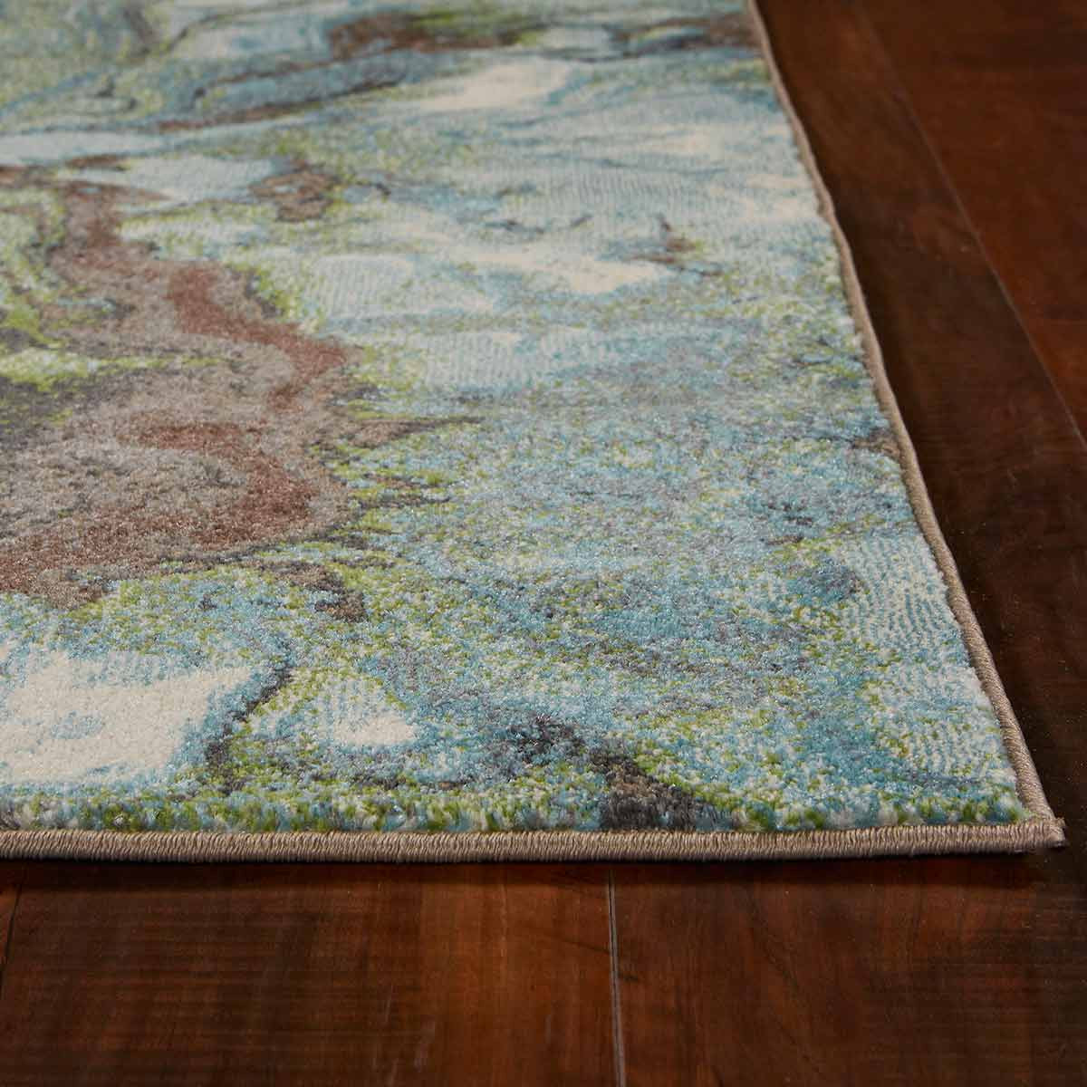 Impressions Seafoam Rug Collection